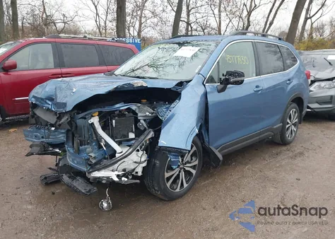 2021 Subaru Forester Limited from USA, damaged, VIN JF2SKASC5MH453877